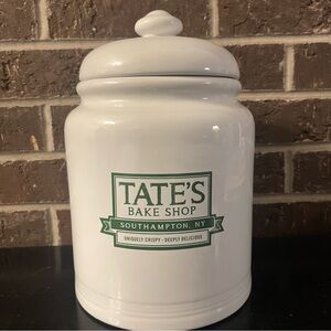 Tate’s Bake Shop Cookie Jar Ceramic
